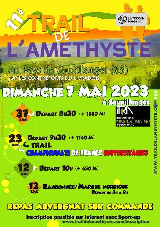 TRAIL DE L'AMETHYSTE 2023