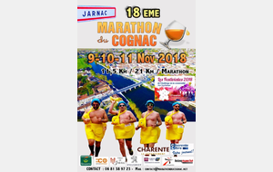 Marathon, semi et quart de Cognac