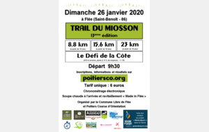 Trail du Miosson